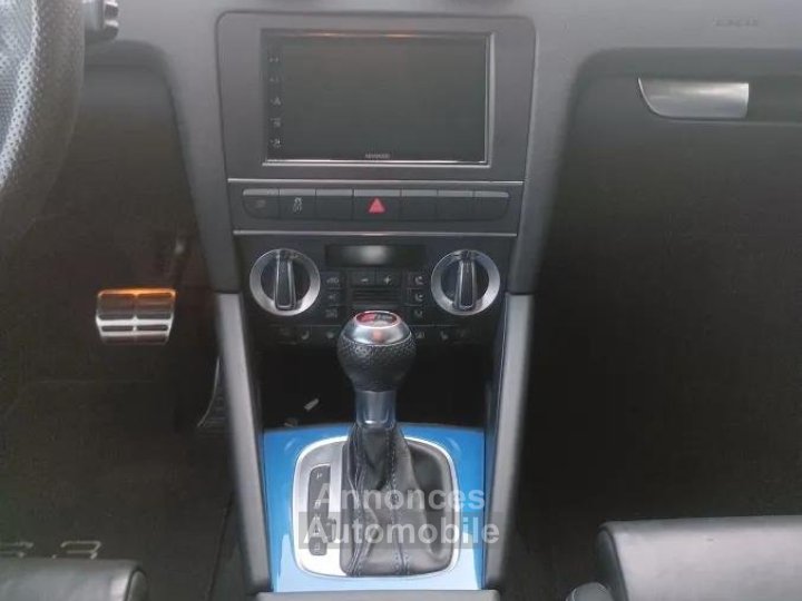 Audi RS3 SPORTBACK 25 TFSI 340CV QUATTRO S-TRONIC Si&egrave;ges F1 Bleu Sprint Echappement Clapets - 35