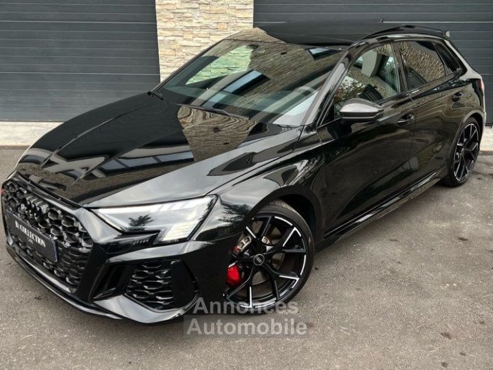 Audi RS3 SPORTBACK 25 TFSI Quattro 400 | IMMAT FR PACK RS CARBONE ORIGINE FRANCE - 1