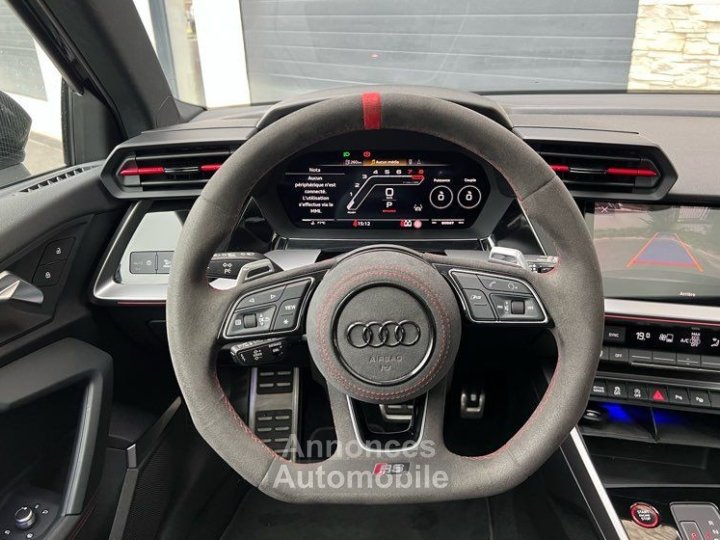 Audi RS3 SPORTBACK 25 TFSI Quattro 400 | IMMAT FR PACK RS CARBONE ORIGINE FRANCE - 8