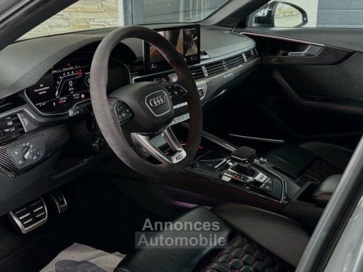 Audi RS4 V6 BITURBO 450 cv | GRIS NARDO B&O CAM&Eacute;RA 360 FAIBLE KILOM&Eacute;TRAGE - 4