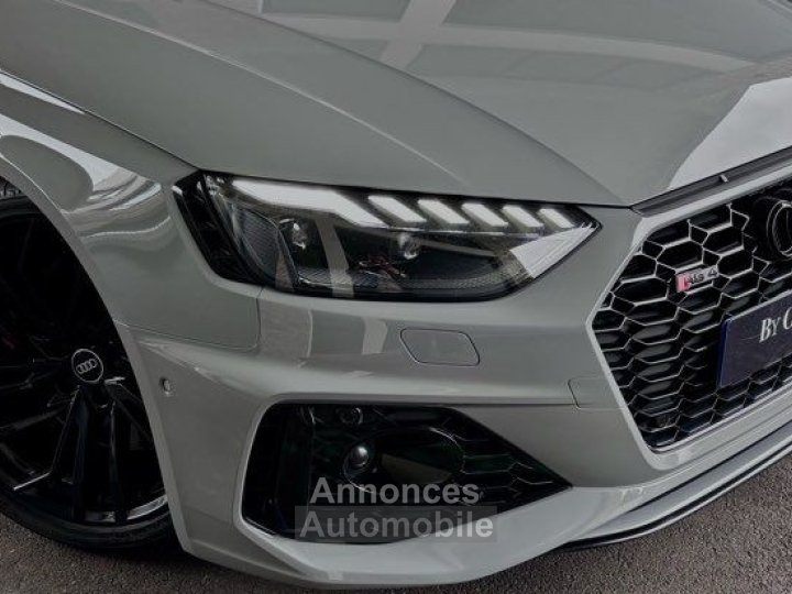 Audi RS4 V6 BITURBO 450 cv | GRIS NARDO B&O CAM&Eacute;RA 360 FAIBLE KILOM&Eacute;TRAGE - 10