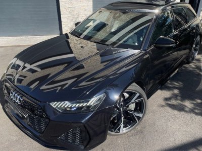 Audi RS6 AVANT | V8 40 TFSI BITURBO 600 ch| 360 PACK RS CARBONE NIGHT VISION   - 12