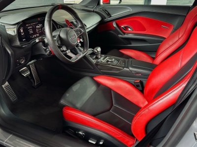 Audi R8 V10 Plus Sport Edition 1 200 &ndash; Exclusive Full carbone Vorsteiner Ligne QuickSilver CarPlay TVA R&eacute;cup&eacute;rable   - 3