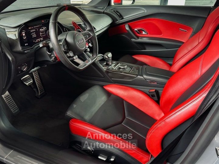 Audi R8 V10 Plus Sport Edition 1 200 &ndash; Exclusive Full carbone Vorsteiner Ligne QuickSilver CarPlay TVA R&eacute;cup&eacute;rable - 3