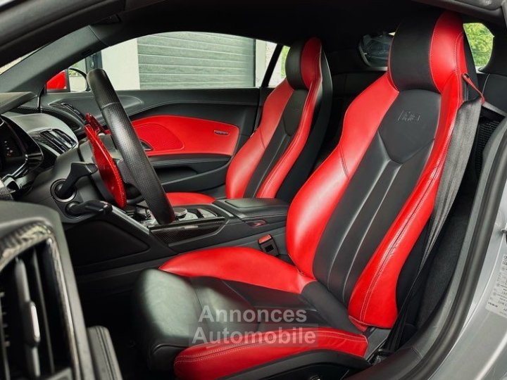 Audi R8 V10 Plus Sport Edition 1 200 &ndash; Exclusive Full carbone Vorsteiner Ligne QuickSilver CarPlay TVA R&eacute;cup&eacute;rable - 4