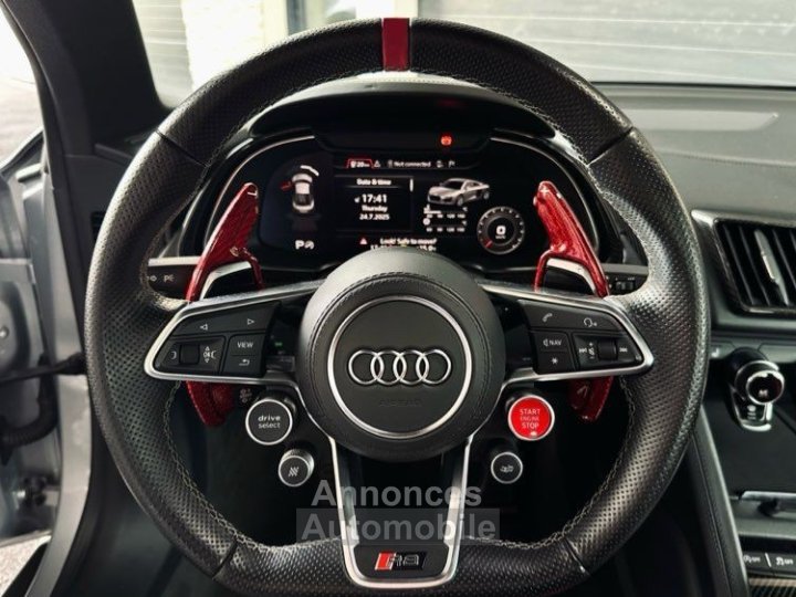 Audi R8 V10 Plus Sport Edition 1 200 &ndash; Exclusive Full carbone Vorsteiner Ligne QuickSilver CarPlay TVA R&eacute;cup&eacute;rable - 5