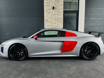 Audi R8 V10 Plus Sport Edition 1 200 &ndash; Exclusive Full carbone Vorsteiner Ligne QuickSilver CarPlay TVA R&eacute;cup&eacute;rable   - 8