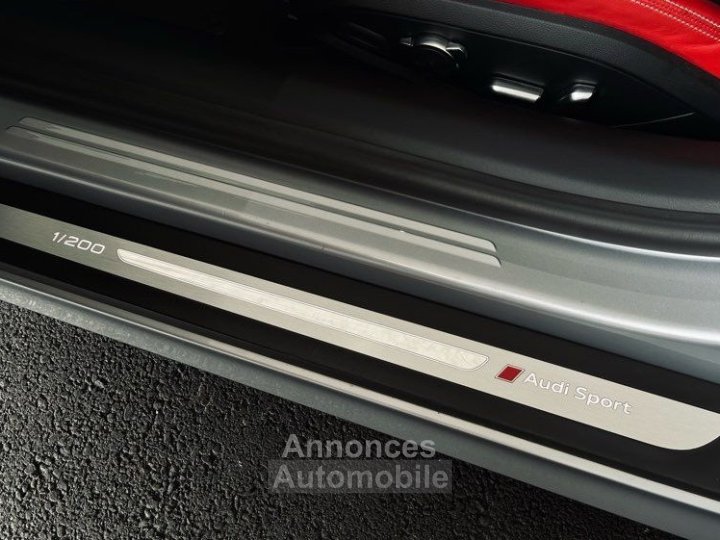 Audi R8 V10 Plus Sport Edition 1 200 &ndash; Exclusive Full carbone Vorsteiner Ligne QuickSilver CarPlay TVA R&eacute;cup&eacute;rable - 12