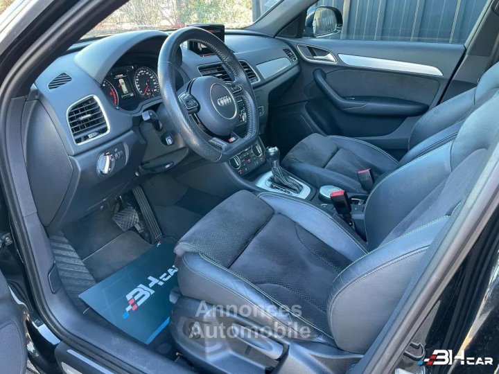 Audi Q3 20 TDI 150 S-TRONIC S-LINE - Cuir alcantara chauffants - Phares LED - Suivi complet - 11
