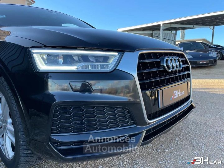 Audi Q3 20 TDI 150 S-TRONIC S-LINE - Cuir alcantara chauffants - Phares LED - Suivi complet - 23
