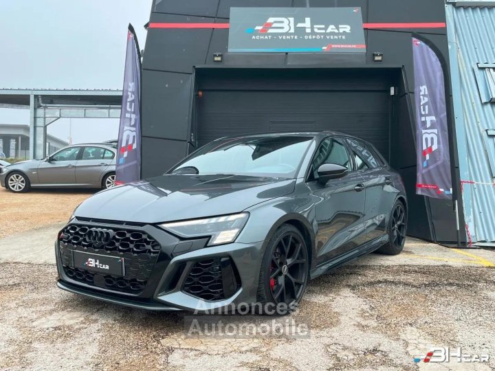 Audi RS3 SPORTBACK 25 TFSI 400 QUATTRO - Origine France - Entretien - 2 &egrave;me main - Cam&eacute;ra - 1