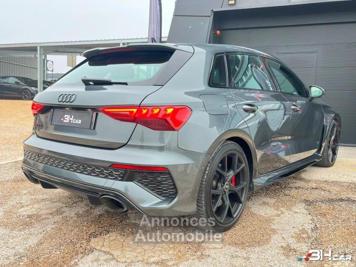 Audi RS3 SPORTBACK 25 TFSI 400 QUATTRO - Origine France - Entretien - 2 &egrave;me main - Cam&eacute;ra - 8