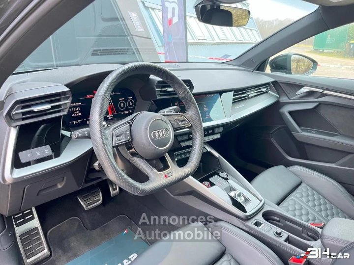 Audi RS3 SPORTBACK 25 TFSI 400 QUATTRO - Origine France - Entretien - 2 &egrave;me main - Cam&eacute;ra - 11