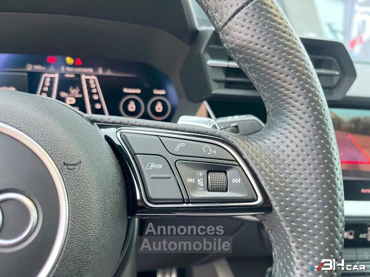 Audi RS3 SPORTBACK 25 TFSI 400 QUATTRO - Origine France - Entretien - 2 &egrave;me main - Cam&eacute;ra - 22