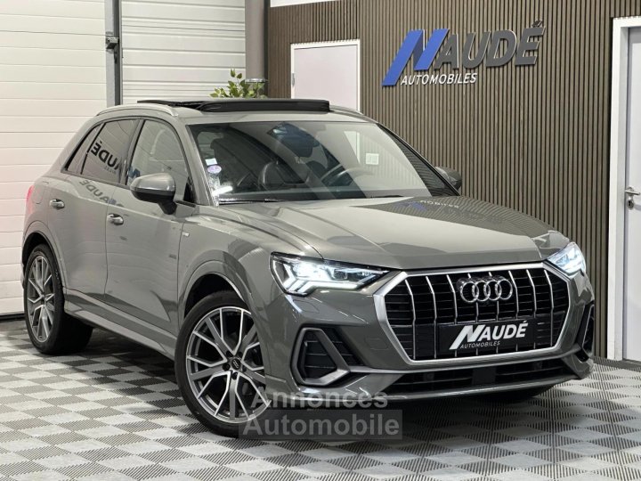 Audi Q3 35 TFSI 150 ch S-Tronic S Line - Toit ouvrant/ B&O/ Cam&eacute;ra 360&deg; - Suivi exclusif - 1
