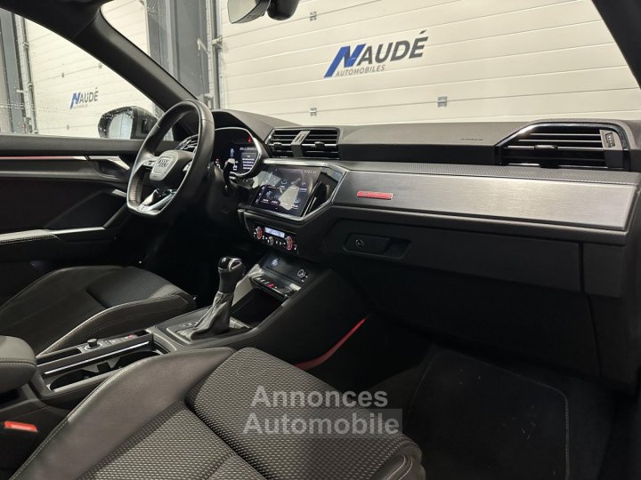 Audi Q3 35 TFSI 150 ch S-Tronic S Line - Toit ouvrant/ B&O/ Cam&eacute;ra 360&deg; - Suivi exclusif - 17