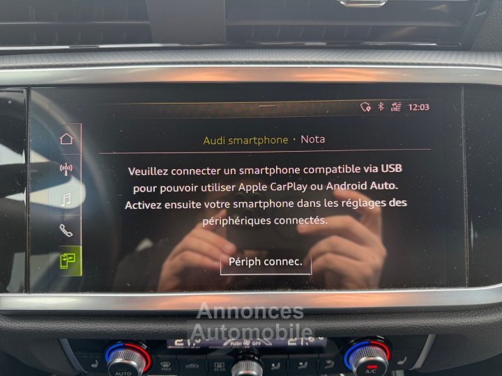 Audi Q3 35 TFSI 150 ch Design Int&eacute;rieur S-line Garantie 12 mois - 21