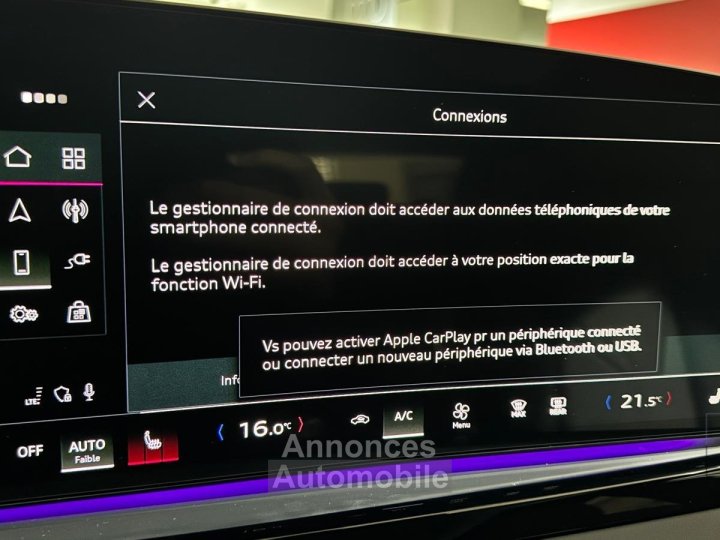 Audi A5 AVANT Avant e-hybrid 299 ch S tronic 7 Quattro S line - 22