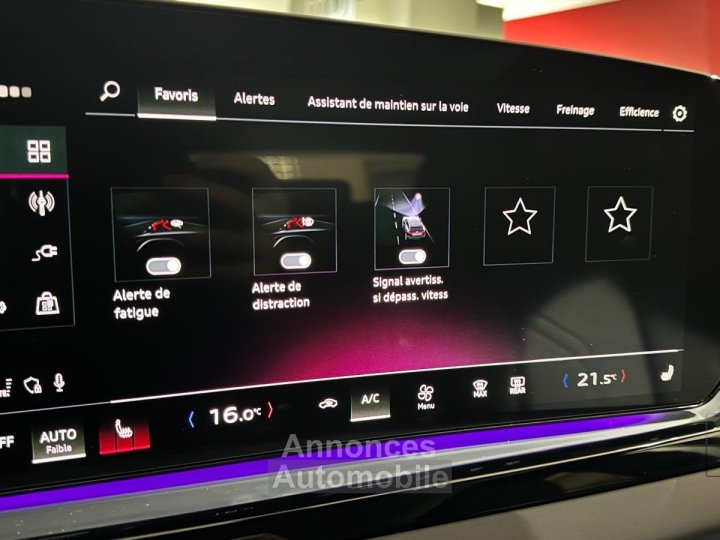 Audi A5 AVANT Avant e-hybrid 299 ch S tronic 7 Quattro S line - 25