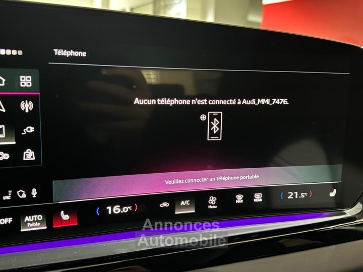 Audi A5 AVANT Avant e-hybrid 299 ch S tronic 7 Quattro S line - 26