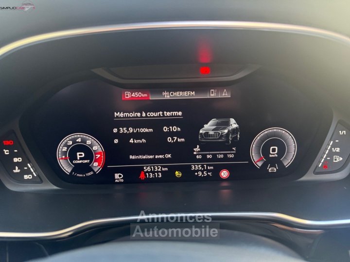 Audi Q3 35 TFSI 150 ch S tronic 7 Design Luxe GARANTIE 12 MOIS - 10