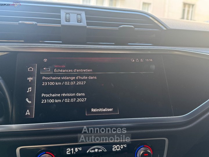 Audi Q3 35 TFSI 150 ch S tronic 7 Design Luxe GARANTIE 12 MOIS - 14