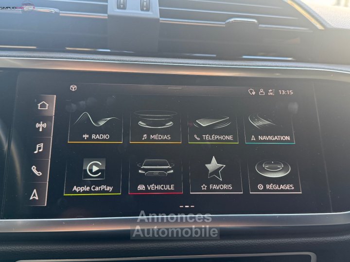 Audi Q3 35 TFSI 150 ch S tronic 7 Design Luxe GARANTIE 12 MOIS - 16