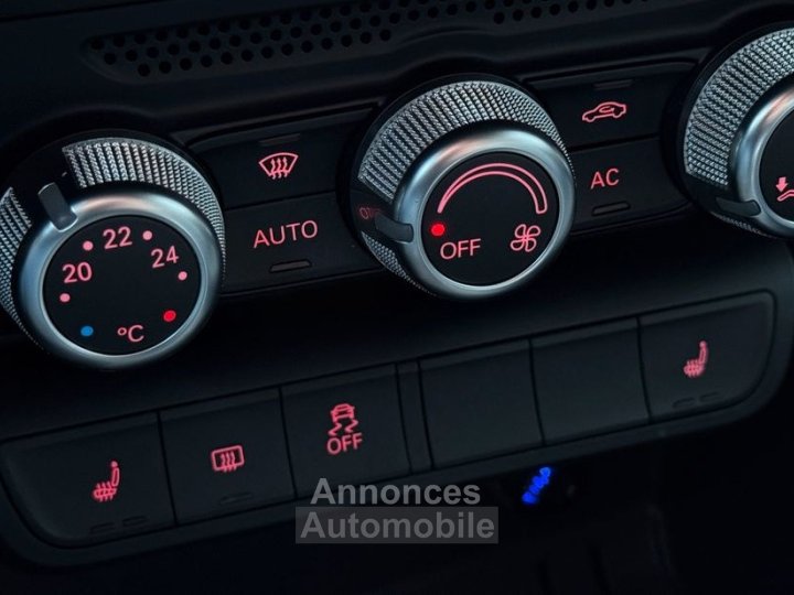 Audi A1 Sportback 14 TFSI 185ch S line tronic 7 Radar AR Si&egrave;ges chauffants - 9