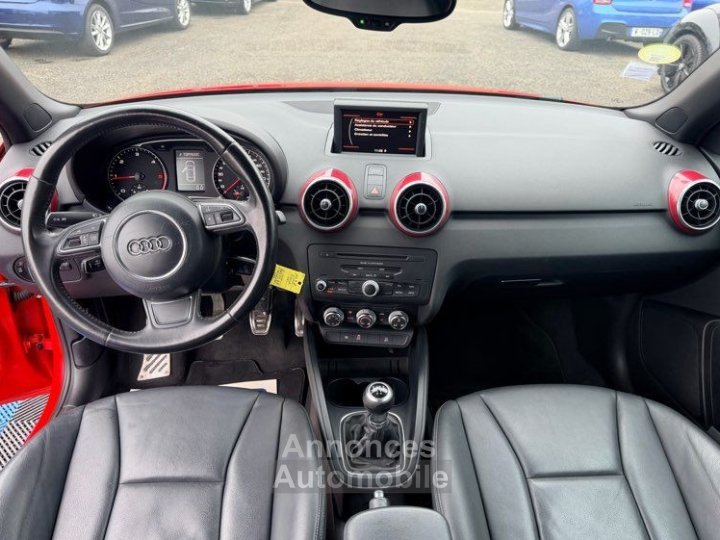Audi A1 16 Tdi 105 Ambition Luxe Cuir Xénon Régulateur Bluetooth Garantie 12 Mois - 11