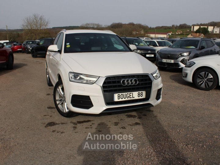 Audi Q3 S-LINE 2L TDI 150 CV MP3 GPS 3D X&Eacute;NON+LED USB RADAR JA 18 BLUETOOTH R&Eacute;GULATEUR - 1