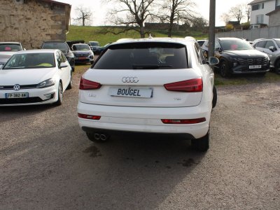 Audi Q3 S-LINE 2L TDI 150 CV MP3 GPS 3D X&Eacute;NON+LED USB RADAR JA 18 BLUETOOTH R&Eacute;GULATEUR   - 2