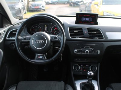 Audi Q3 S-LINE 2L TDI 150 CV MP3 GPS 3D X&Eacute;NON+LED USB RADAR JA 18 BLUETOOTH R&Eacute;GULATEUR   - 11