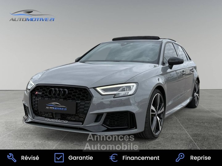 Audi RS3 Berline 25 TFSI 400ch quattro S tronic 7 Euro6d-T - 1