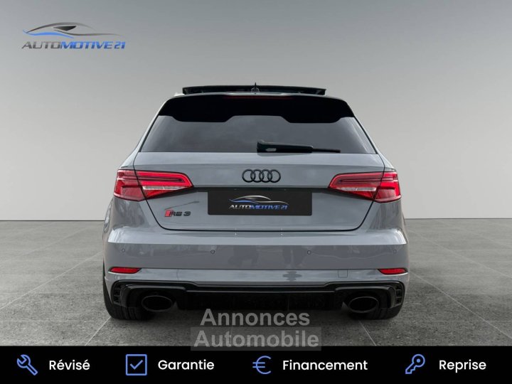 Audi RS3 Berline 25 TFSI 400ch quattro S tronic 7 Euro6d-T - 6