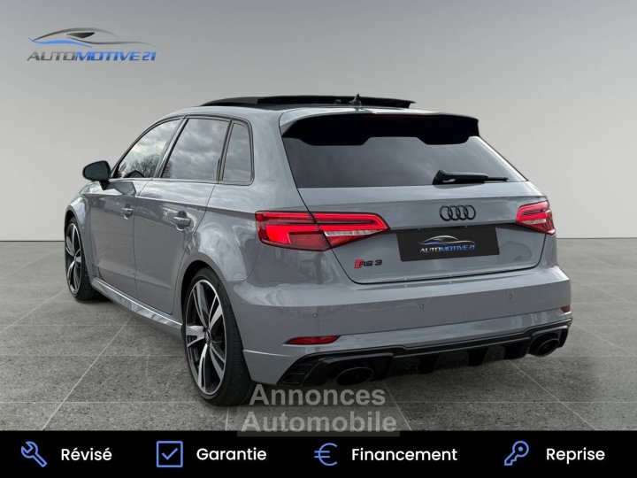 Audi RS3 Berline 25 TFSI 400ch quattro S tronic 7 Euro6d-T - 7