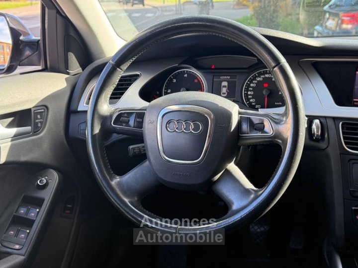 Audi A4 20 tdi 145 ambiente radar de recul garantie 6 mois - 15