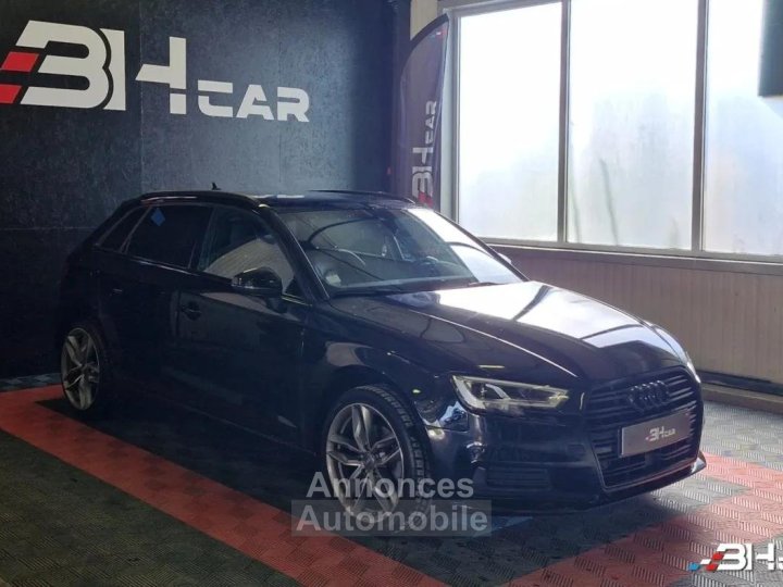 Audi A3 SPORTBACK 16 TDI 110 DESIGN S-TRONIC~Toit pano ~ Virtual Cockpit ~ Bang & Olufsen~Cam&eacute;ra - 1