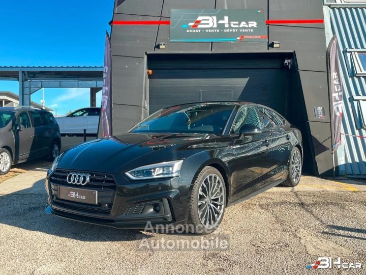 Audi A5 SPORTBACK 20 TFSI 190 S LINE - Bang & Olufsen - Si&egrave;ges chauffants - Acc - Suvi complet - 1