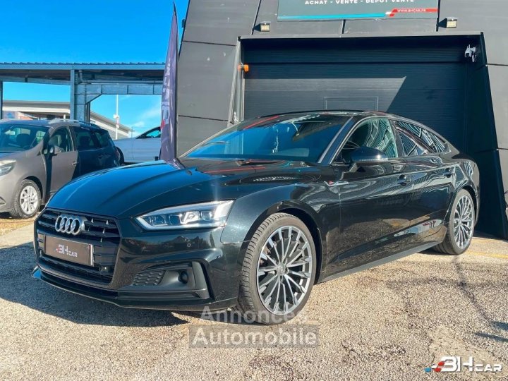 Audi A5 SPORTBACK 20 TFSI 190 S LINE - Bang & Olufsen - Si&egrave;ges chauffants - Acc - Suvi complet - 2