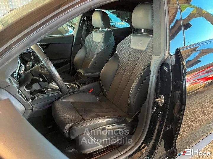 Audi A5 SPORTBACK 20 TFSI 190 S LINE - Bang & Olufsen - Si&egrave;ges chauffants - Acc - Suvi complet - 11