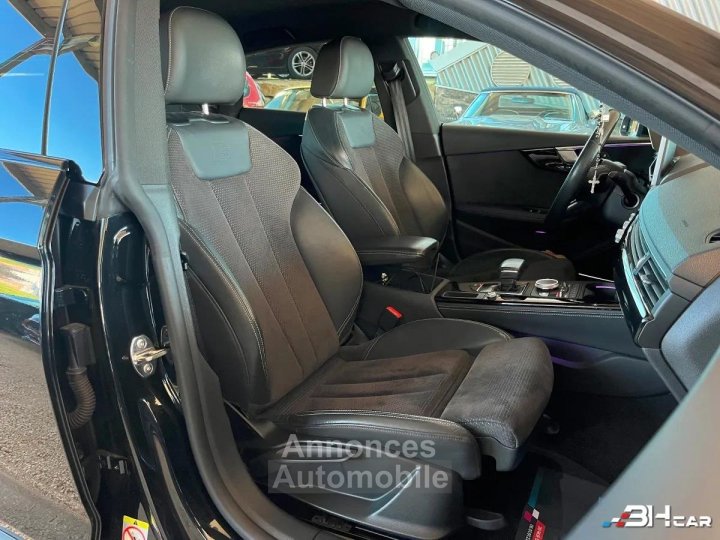 Audi A5 SPORTBACK 20 TFSI 190 S LINE - Bang & Olufsen - Si&egrave;ges chauffants - Acc - Suvi complet - 18