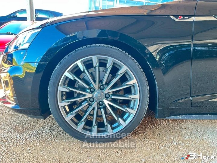 Audi A5 SPORTBACK 20 TFSI 190 S LINE - Bang & Olufsen - Si&egrave;ges chauffants - Acc - Suvi complet - 28