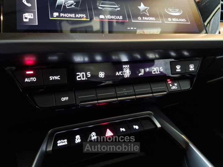 Audi A3 Sportback Sportback 30 TFSI 110ch Mild Hybrid Business line S tronic 7 - 19