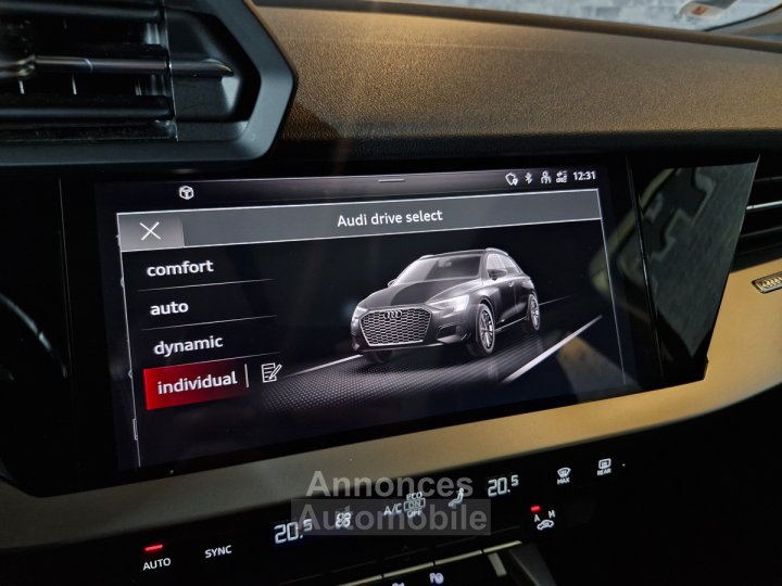 Audi A3 Sportback Sportback 30 TFSI 110ch Mild Hybrid Business line S tronic 7 - 20