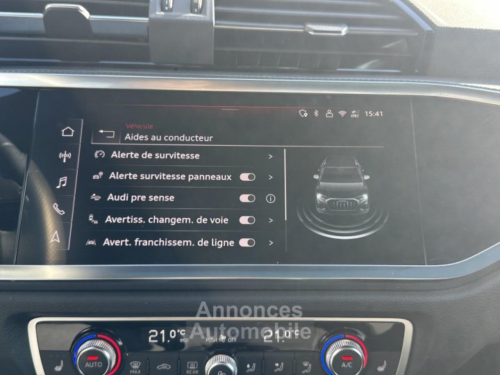 Audi Q3 35 TFSI 150 ch S tronic 7 S line plus - 28