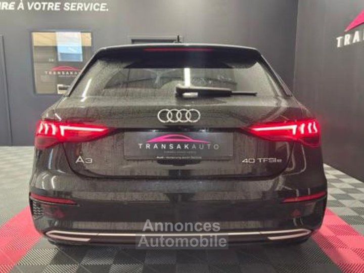Audi A3 Sportback 40 TFSIe 204ch S tronic 6 Design Luxe SUIVI COMPLET RÉVISION À JOUR - 10