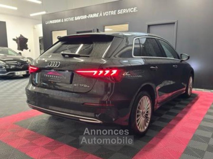 Audi A3 Sportback 40 TFSIe 204ch S tronic 6 Design Luxe SUIVI COMPLET RÉVISION À JOUR - 11