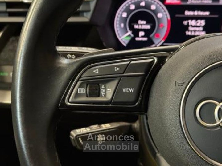 Audi A3 Sportback 40 TFSIe 204ch S tronic 6 Design Luxe SUIVI COMPLET RÉVISION À JOUR - 21