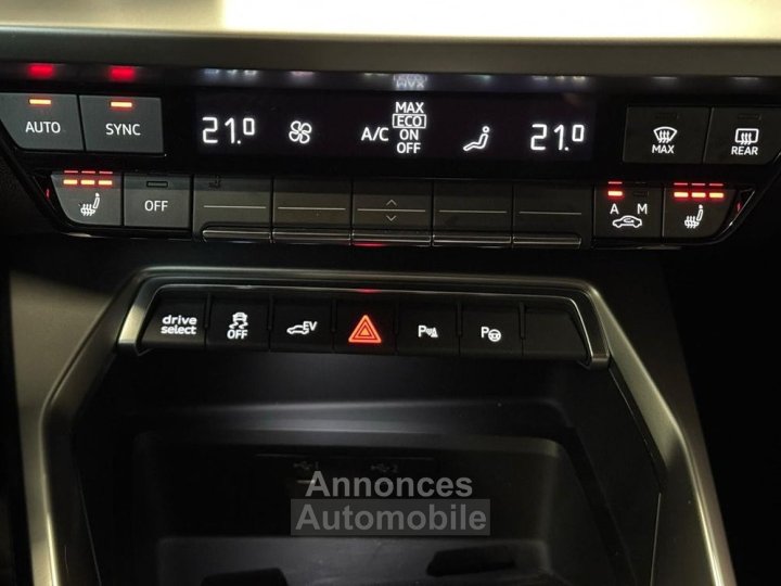 Audi A3 Sportback 40 TFSIe 204ch S tronic 6 Design Luxe SUIVI COMPLET RÉVISION À JOUR - 26