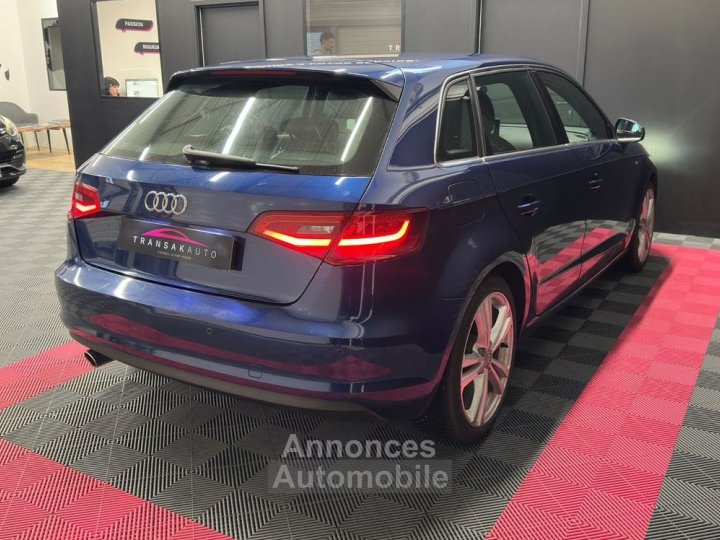 Audi A3 Sportback 16 TDI 110 S Line tronic 7 ORIGINE FRANCE R&Eacute;VISION &Agrave; JOUR COURROIE - 10